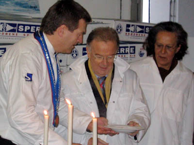 President Jorge Sampaio var spesielt imponert over klippfisksuppa