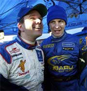 Brødrene Solberg: Rally Sverige er første løpet i også Henning deltar i i år. (Foto:Scanpix/Tor Richardsen) Brødrene Solberg: Rally Sverige er første løpet i også Henning deltar i i år. (Foto:Scanpix/Tor Richardsen)