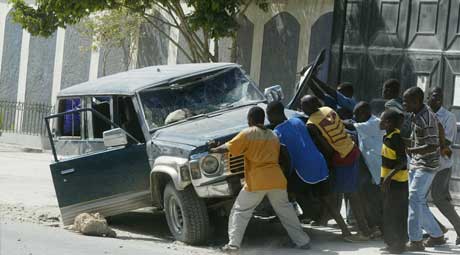 Rebellene i Haiti står utenfor det politiske systemet, og det er noe av problemet nå. (Arkivfoto: Daniel Morel / Reuters / Scanpix)
