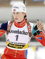Gro Marit gikk andre etappe torsdag (Foto: Heiko Junge / SCANPIX) 