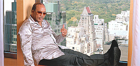 Jackson mente at Quincy Jones hadde fått nok Grammy-statuetter, skriver Yetnikoff. Foto: Jim Cooper, AP. Jackson mente at Quincy Jones hadde fått nok Grammy-statuetter, skriver Yetnikoff. Foto: Jim Cooper, AP.