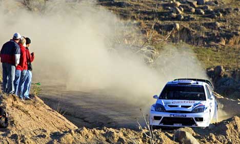 Markko Märtin vant Rally Mexico (Foto: Scanpix/Alfredo Estrella) Markko Märtin vant Rally Mexico (Foto: Scanpix/Alfredo Estrella)