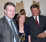 Anne Berg under åpningen av Nordlands EU-kontor i mai 2003.