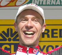 Jens Voigt vant rittet. (Foto: AFP PHOTO FRANCK FIFE) 