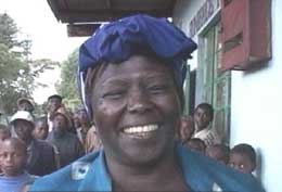 Wangari Maathai (Foto NRK) 