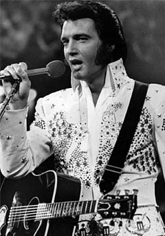 ...mens Elvis havner på en hederlig tredjeplass. Foto: AP Photo.
