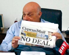 Den tyrkisk-kypriotiske lederen Rauf Denktash er negativ til FNs fredsplan. Foto: AP/Scanpix.