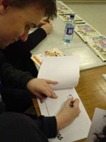 Arne Bye signerer serien. Foto: Trondheimstegnerne