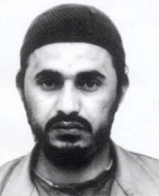 Et ikke datert bilde av Abu Mussab al-Zarqawi. (Foto: AP/Scanpix)