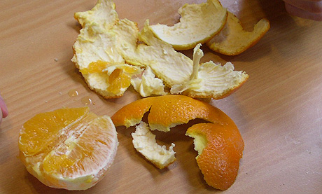 Hvilket minne har du til lukten av en appelsin? Foto: NRK Hvilket minne har du til lukten av en appelsin? Foto: NRK
