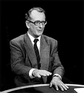 Jan P. Syse under en TV-debatt, 1988. Foto: Scanpix Jan P. Syse under en TV-debatt, 1988. Foto: Scanpix