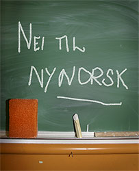 Politikarane har ingen planar om å imøtekome ønskjet hos mange elevar om å sleppe opplæringa i nynorsk.