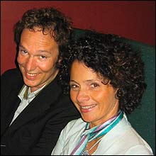 Claus Wiese og Nadia Hasnaoui (Foto: Frøydis Haug)