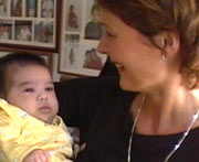 Hege Jørgentvedt hentet lille Andrea i Colombia da hun var bare ti uker gammel. Privat foto. Hege Jørgentvedt hentet lille Andrea i Colombia da hun var bare ti uker gammel. Privat foto.