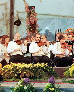 Oslo Filharmoniske Orkester skal markedsføre seg selv på kino. Foto: Jan Greve, SCANPIX.