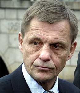 Danmarks forsvarsminister Svend Aage Jensby (foto: AP/Scanpix)