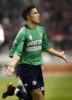 Robin van Persie i Feyenoord-drakten (Foto: Reuters) Robin van Persie i Feyenoord-drakten (Foto: Reuters)