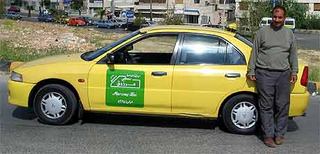 16.000 gule drosjer kjører i Amman. Hver eneste sjåfør har en historie å fortelle. (Foto: Ana Maria Tveit)