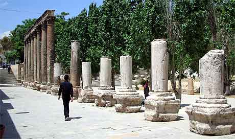 I den gresk-romerske perioden het Amman Filadelfia , som betyr byen av broderlig kjærlighet. (Foto: Ana Maria Tveit)