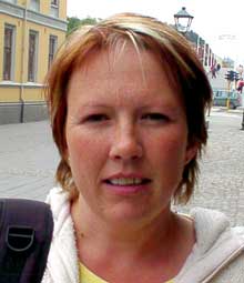 - Vi vet ikke hvor skoen trykker. Skal vi være med på å finne løsninger, må vi jobbe ut i fra den samme plattformen, og må få kjenne til resultatet av undersøkelsen, sier Linda Gundersen. Foto: Rainer Prang, NRK - Vi vet ikke hvor skoen trykker. Skal vi være med på å finne løsninger, må vi jobbe ut i fra den samme plattformen, og må få kjenne til resultatet av undersøkelsen, sier Linda Gundersen. Foto: Rainer Prang, NRK