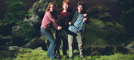 Harry Potter og vennene hans møter nye utfordringer i en mørkere film. (Foto: Warner Bros./Sandrew Metronome)