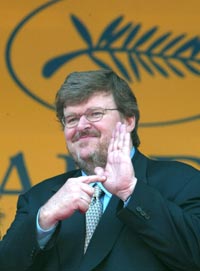 At Michael Moore vant Gullpalmen for "Farenheit 911" har vakt mye oppstyr. 