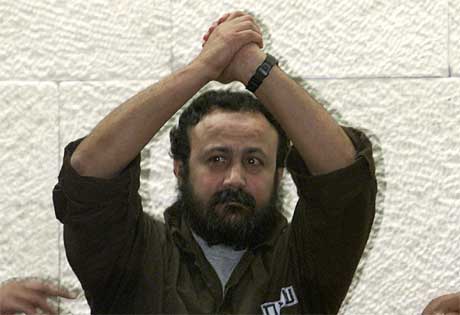MArwan Barghouti sitter fengslet i et israelsk fengsel. (Arkivfoto: AP/Scanpix)