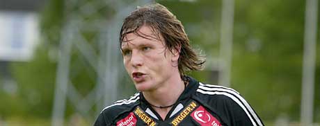 Frode Johnsen jubler etter ett av sine ml mot Levanger. (Foto: Gorm Kallestad / SCANPIX)