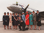Når du reiste med SAS i 1951, fløy du kanskje med et fly som dette. Når du reiste med SAS i 1951, fløy du kanskje med et fly som dette.