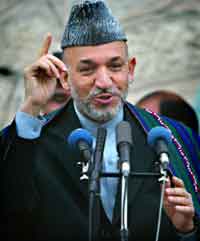 Den USA-støttede presidenten er fortsatt favoritt, Hamid Karzai, men han kan vente seg skarp konkurranse. (Foto: Reuters)