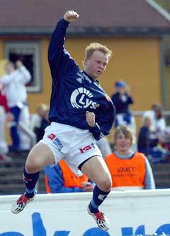 Erik Nevland scoret kampens eneste mål. (Foto: Alf Ove Hansen / SCANPIX)
