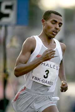 Etiopiske Kenenisa Bekele kan bli en av de store VM-profiler. (Foto: AFP/Scanpix) 