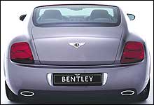 Bentley Continental GT. (Alle foto: Bentley)