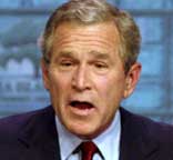 Bush og USA har invitert OSSE for å se til at valget går riktig for seg.