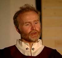 Kong Herlaug, skuespiller Arild Haug. Kong Herlaug, skuespiller Arild Haug.
