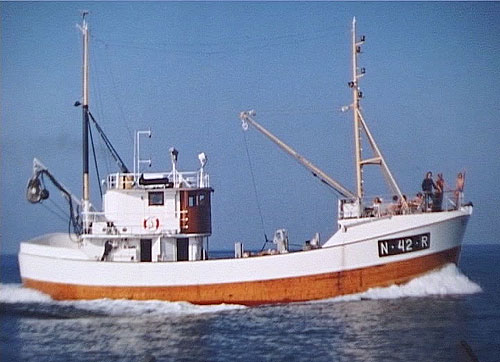N 42 R var kjennetegnet til den 72 fot store fiskebåten Western fra Myken ytterst på Helgelandskysten.