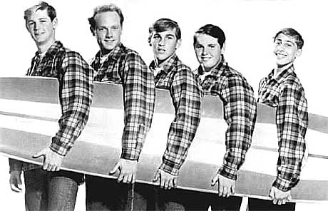 The Beach Boys på 60-tallet, med Brian Wilson i spissen. Foto: Pressens Bild/Arkiv. The Beach Boys på 60-tallet, med Brian Wilson i spissen. Foto: Pressens Bild/Arkiv.