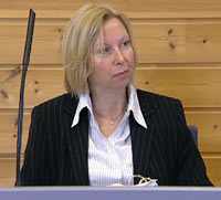 Opplysningsvesenets Fonds prosessfullmektig, advokat Renate Bjørnstad vil ikke uttale seg før etter dommen. Opplysningsvesenets Fonds prosessfullmektig, advokat Renate Bjørnstad vil ikke uttale seg før etter dommen.