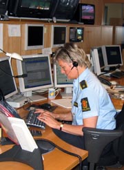 Politiet i Søndre Buskerud bruker mye tid på unødvendige telefoner. Foto: NRK Politiet i Søndre Buskerud bruker mye tid på unødvendige telefoner. Foto: NRK