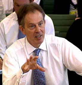 INNRØMMER: Tony Blair innrømmer at man sannsynligvis ikke vil finne masseødeleggelsesvåpen i Irak. (FOTO: BBC)