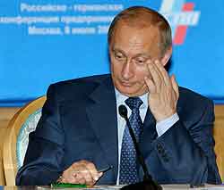 President Putin er under press. Foto: Reuters, Tass