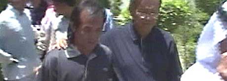 I formiddag ble Angelo de la Cruz brakt til den filippinske ambassaden i Bagdad. (Foto: Al Jazeera)