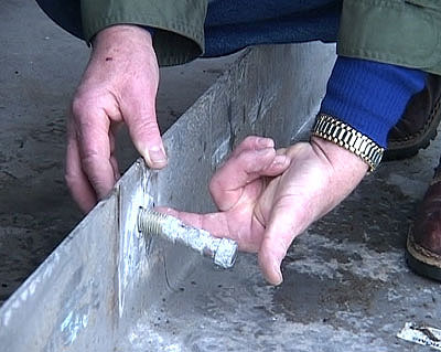 Fundamentet tålte ikke en nordnorsk høststorm. Fundamentet tålte ikke en nordnorsk høststorm.