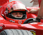 Michael Schumacher. Foto: AFP PHOTO MICHAEL URBAN. Michael Schumacher. Foto: AFP PHOTO MICHAEL URBAN.