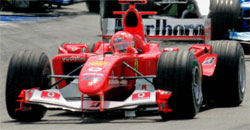 Michael Schumacher. Foto: AP Photo/Eckehard Schulz. Michael Schumacher. Foto: AP Photo/Eckehard Schulz.