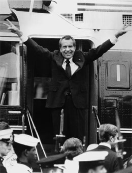 Det var ikke Vietnam-krigen som knekte Richard Millhouse Nixon. (Foto: AP/Scanpix)