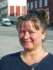 Optimismen har overtatt i Vardø, sier Tove Ovesen - Foto: Bjørn K. Strige