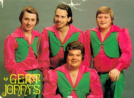 Det svenske dansebandet Gert Jonnys herjet hitlistene på 70-tallet.