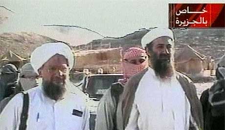 Interpol skal ha beviser for at Osama bin Laden og al-Qaida tjener penger på piratmarkedet. Foto: Scanpix. Interpol skal ha beviser for at Osama bin Laden og al-Qaida tjener penger på piratmarkedet. Foto: Scanpix.