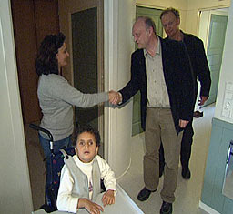 Ordfører Erik Haatvedt besøkte i forrige uke familien Ahmad. Ordfører Erik Haatvedt besøkte i forrige uke familien Ahmad.
